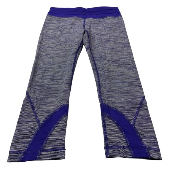 Lululemon Run Inspire Crop II Bruised Berry Wee Leggings Women's Size 6‎ EUC - Picture 14 of 16